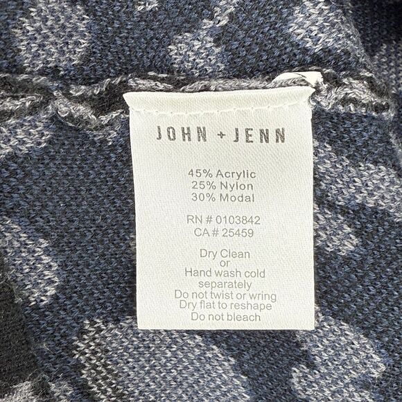 JOHN + JENN Small Leopard print Knit sweater dress Flare Sleeves - Picture 11 of 16